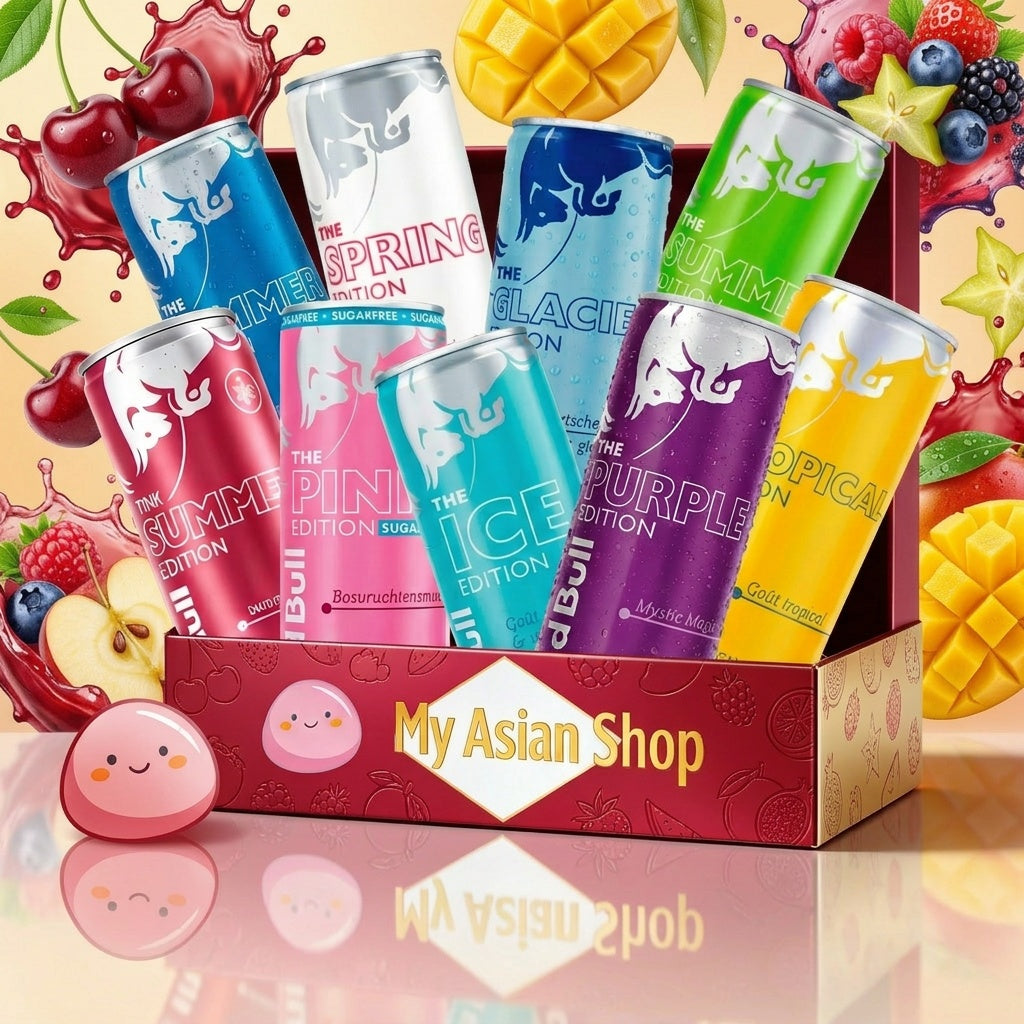 Box Red Bull – Sélection 10 Saveurs rares